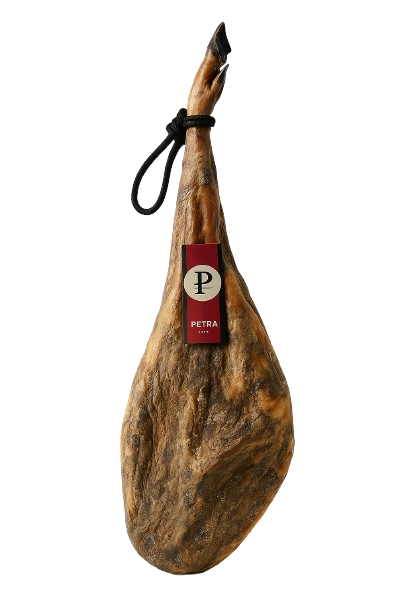 Jamón PETRA Gama Clásica — etiqueta granate